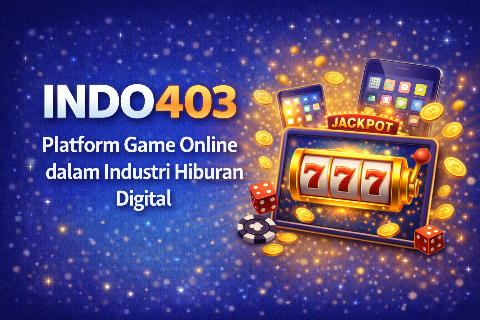 INDO403: Mengenal Platform Game Online dalam Industri Hiburan Digital